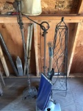 2 Floor Lamps, Vacuum, Wire Decorative Tower Lot