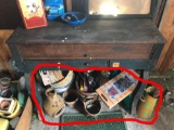 Items under spinet desk lot