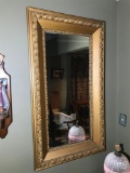 Large Vertical Rectangle Antique Mirror