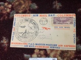 Rare 1930 Columbus Ohio Aviation First Day Cover