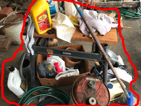 Skil Workbench along w/Misc Garage Items