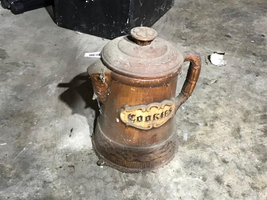 Vintage Large Ceramic Tankard Cookie Jar