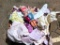 Box of Early Dolls, Doll Clothing, Celluloid etc