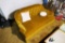 Vintage Mid Century Modern Yellow Couch Nice