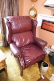 Vintage Leather Recliner Chair Nice