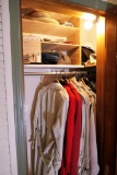 Closet Contents Clean out Lot Inc. Old Hats, coats