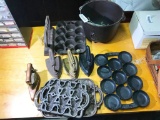 Very Large Lot of Cast Iron Pieces