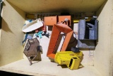 Box Lot Assorted Metal Toys etc