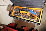 Large Plastic toolbox with contents