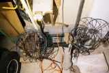 1 1/2 ton jack plus wire plant holders lot