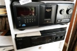 Sony 300 CD Player + Kenwood Stereo + Speakers