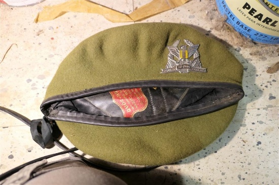 Large Estate Green Beret, Railroad, Gun Stuff etc