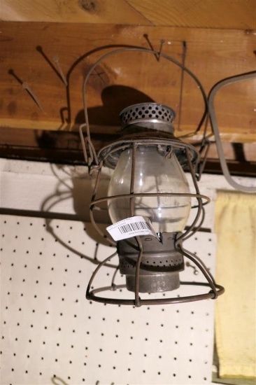 Vintage Pennsylvania Railroad Lantern Marked