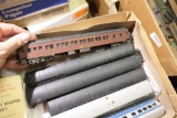 3 Boxes Model Railroad Items Cars Scenery Etc