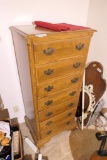 Vintage Ethan Allen Narrow Tall Dresser Nice