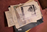 Large Stack Railroad Train Paper Photos etc