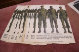 10 Vietnam Special Forces Green Beret Posters 1968