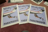 3 1974 Paratrooper Recruiting Posters Green Beret