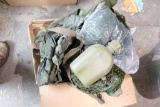 Box Lot Military Material Equipment Pouches etc