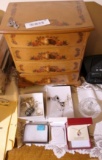 Vintage Costume Jewelry Lot Inc. Gold, Silver