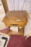 Vintage Wooden End Table