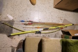 Two Vintage Recurve Bows + Arrows Lil Sioux