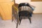 Antique Captain's Chair + Folding Chair