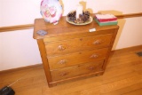 Antique dresser with Figural Handles