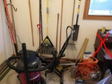 Group Lot of Assorted Tools, Shop Vacuum etc