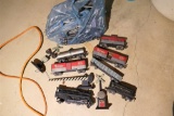 Antique Marx Train Set w/Engine + Accessories