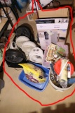 Fans, heaters, fishing pole etc lot