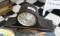 Vintage Ansonia Clock w/Pendulum & Key