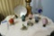 Group Lot of Assorted Decorative Items, Eggs etc