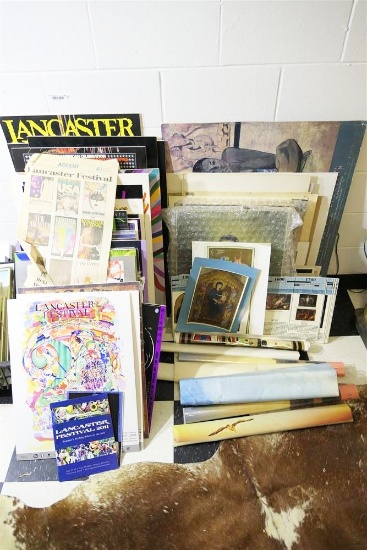 Huge Collection Lancaster Festival Posters + Art