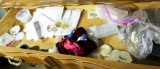 Draw lot assorted items, coins, bow ties etc