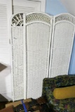 2 Large Sized Wicker Room Dividers