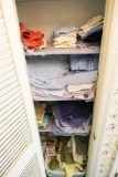 Closet Lot of towels etc Pictured