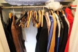 Lower Portion of Closet Inc. Fur, Leather Jackets