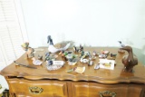 Collectible Duck Items on Top pf Dresser Lot
