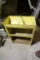 Vintage Industrial Sorter Bin - Yellow