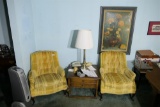 Pair of Chairs and Faux Painting