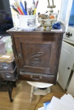 Unusual Small Antique Cabinet