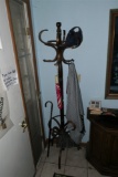 Antique coat rack