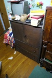 Vintage Wooden Dresser Cabinet