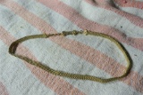 Large Victorian 10k Gold Watch Chain