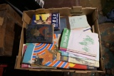 Box Lot Old Paper Boy Scouts Etc