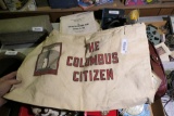 Columbus Citizen Newspaper Bag etc