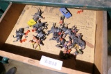 Drawer lot of Old Lead soldiers