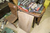 Old Chair, Cart, Table