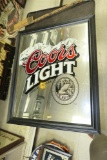 Vintage Coors Light Beer Bar Sign